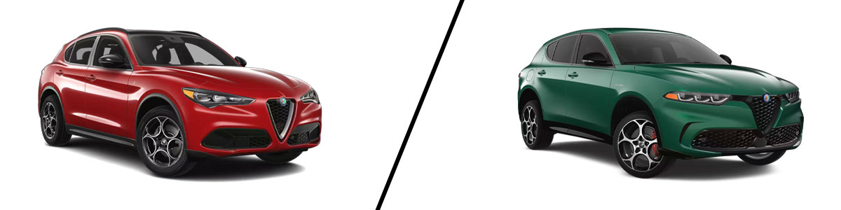2024 Alfa Romeo Stelvio Ti vs 2024 Alfa Romeo Tonale Veloce