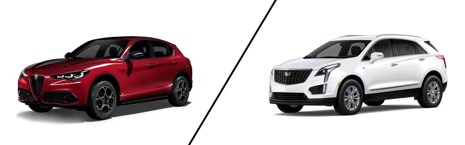 2025 Alfa Romeo Stelvio vs 2025 Cadillac XT5