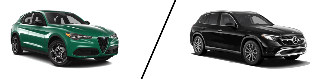 2025 Alfa Romeo Stelvio vs 2025 Mercedes-Benz GLC