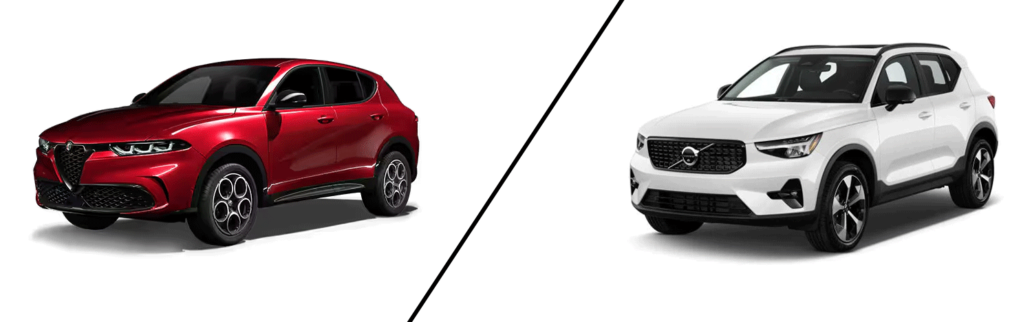 2025 Alfa Romeo Tonale vs 2025 Volvo XC40