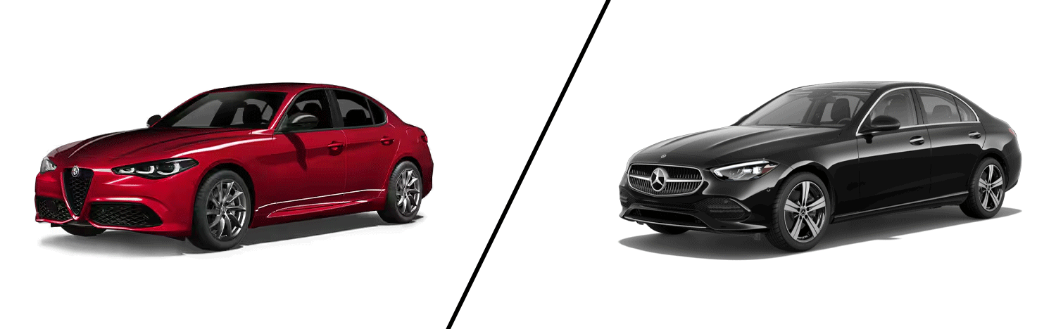 2025 Alfa Romeo Giulia vs 2025 Mercedes-Benz C-Class