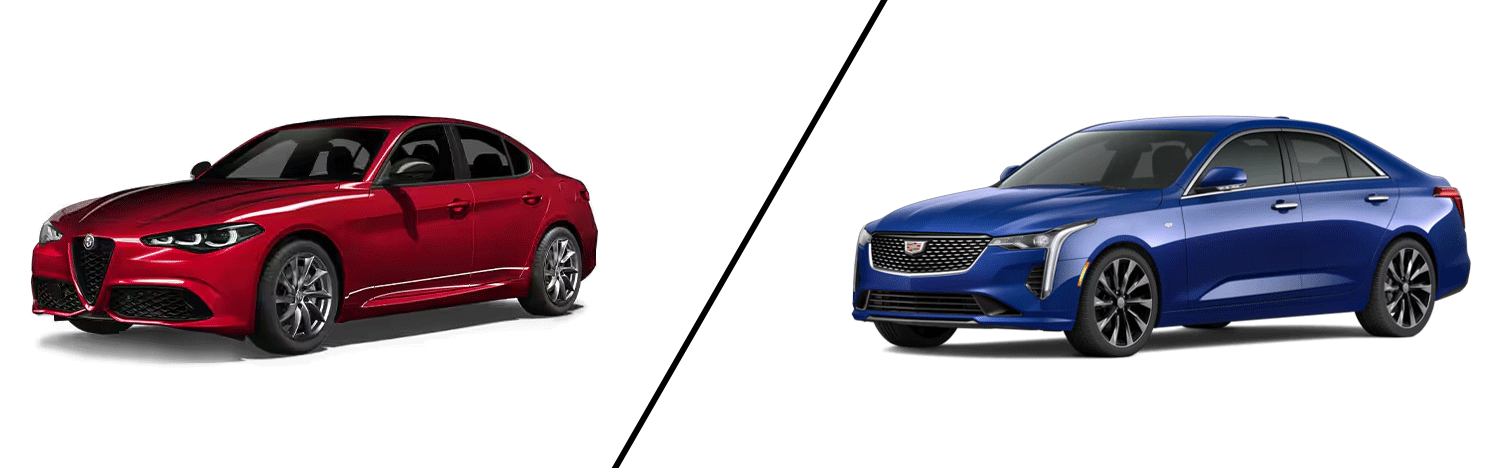 2025 Alfa Romeo Giulia vs 2025 Cadillac CT4