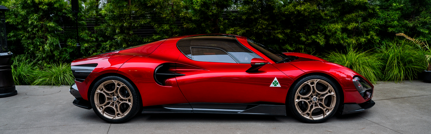 The 33 Stradale Makes Its North American Debut at The 2025 Monterey Car Week